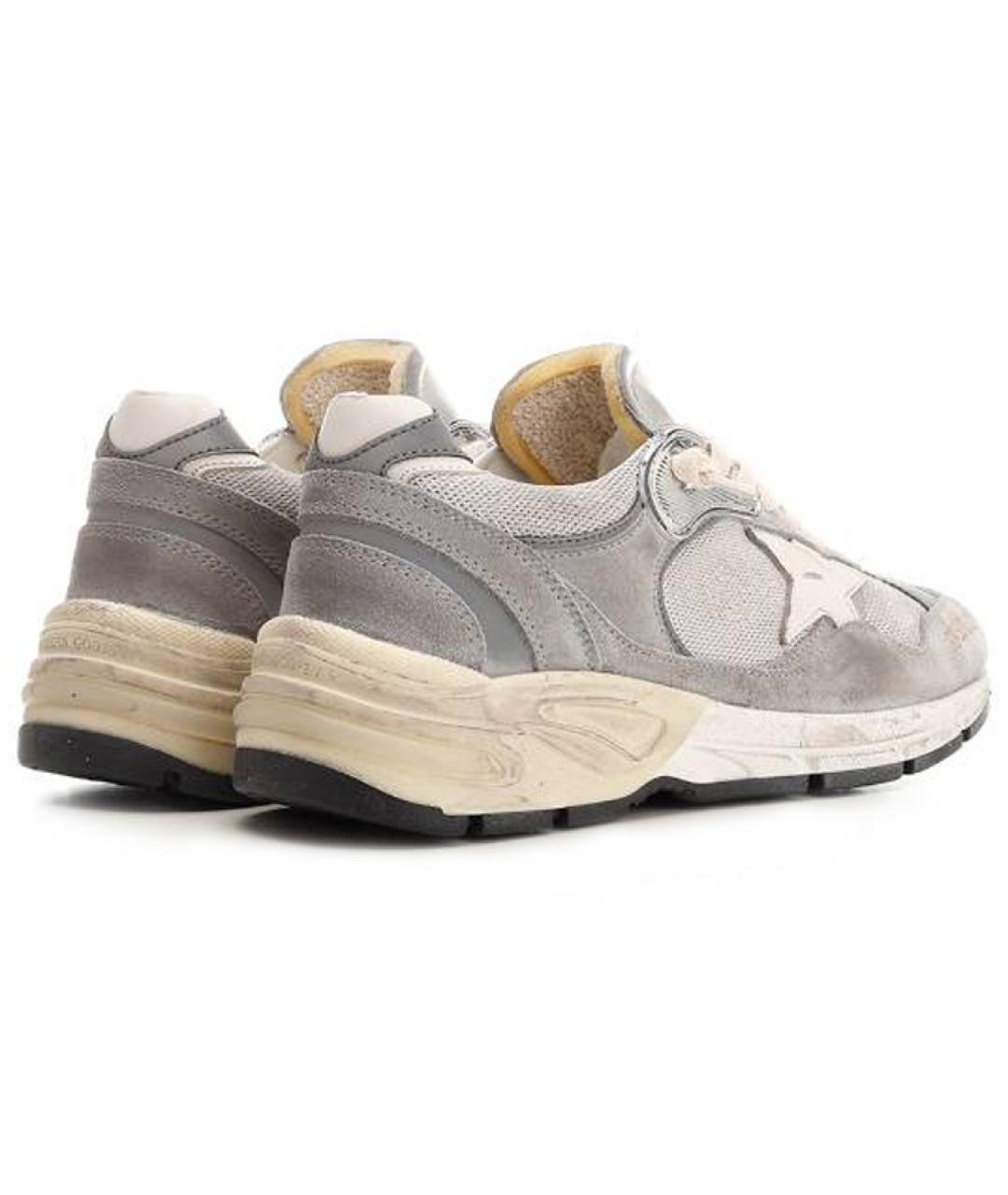 GOLDEN GOOSE DELUXE BRAND Серые замшевые кроссовки, фото 4