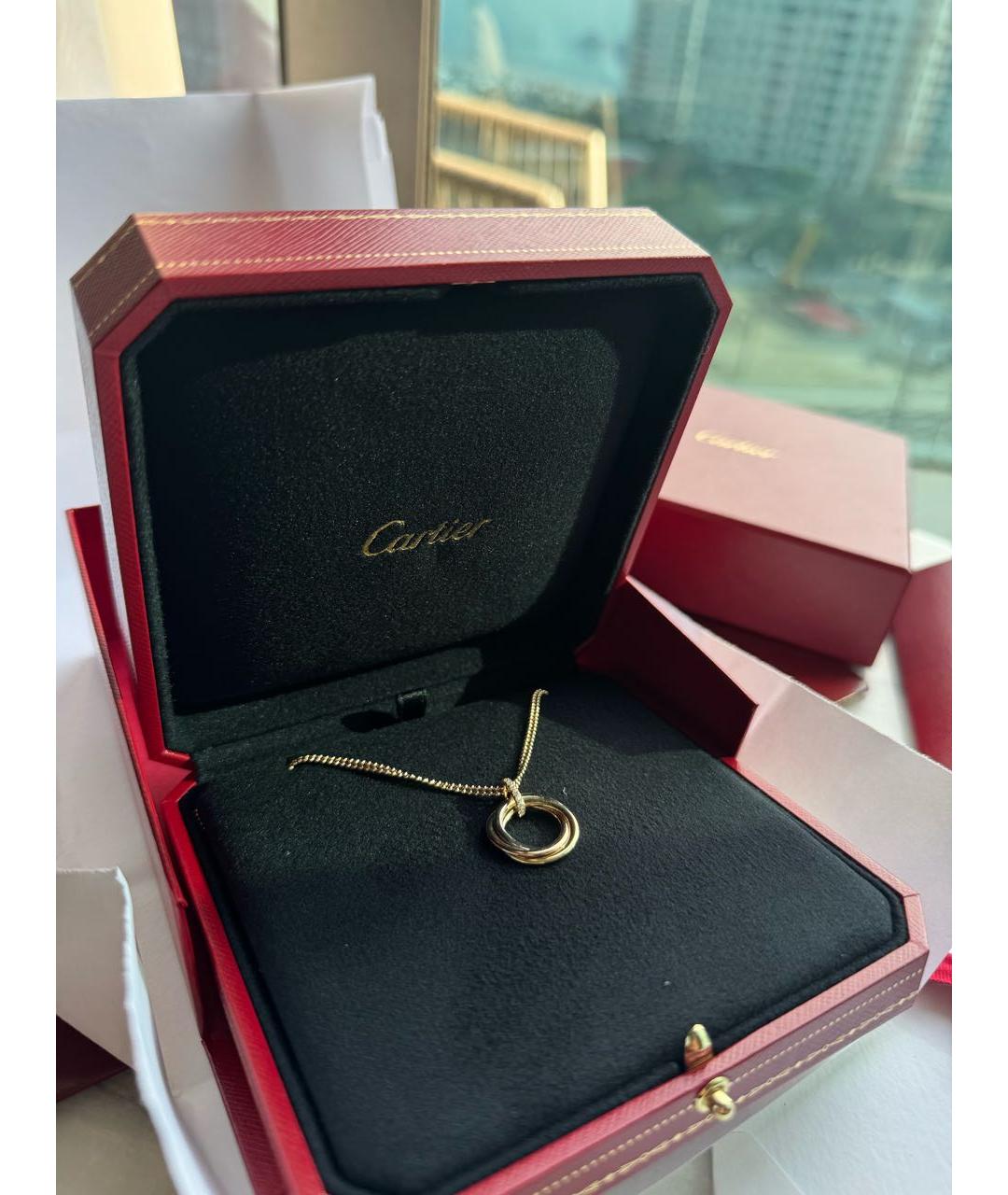 CARTIER Золотая подвеска из желтого золота, фото 4