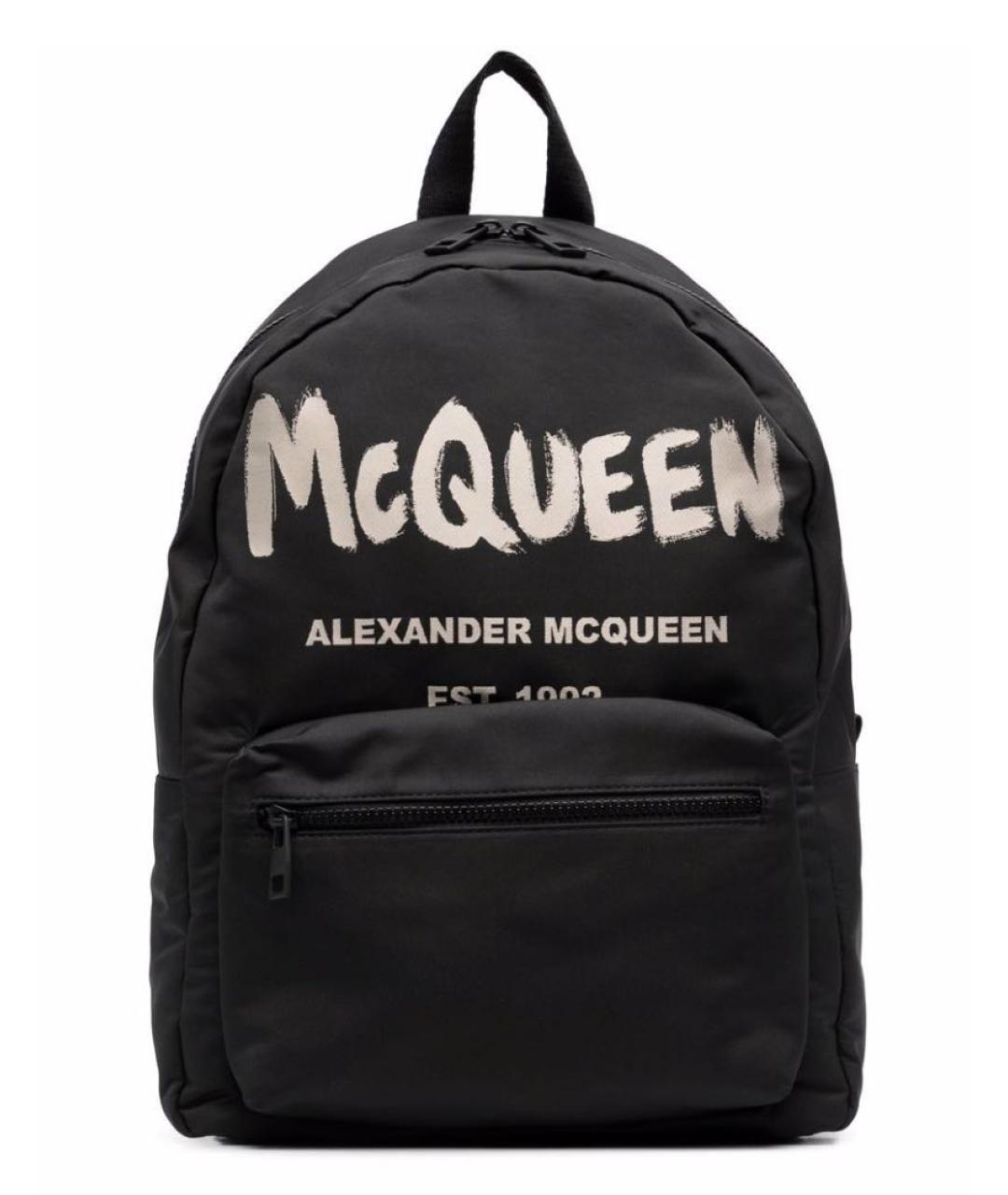 ALEXANDER MCQUEEN Черный рюкзак, фото 9