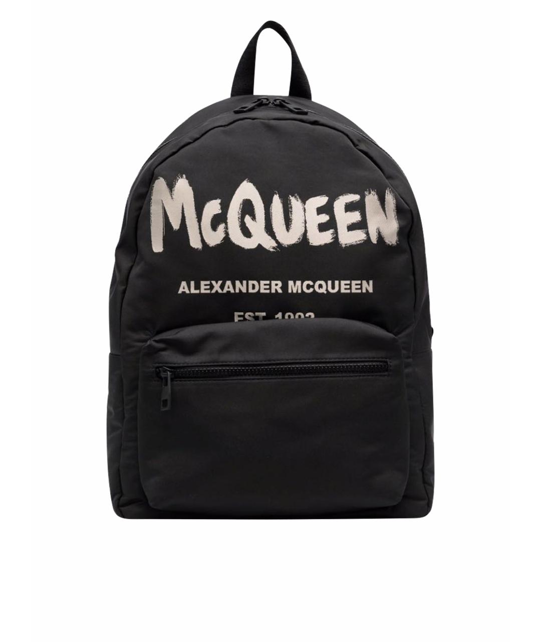 ALEXANDER MCQUEEN Черный рюкзак, фото 1