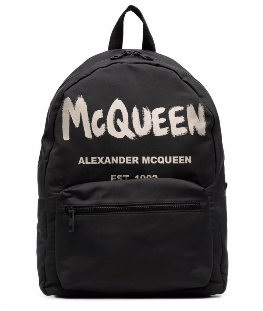 ALEXANDER MCQUEEN Черный рюкзак, фото 9