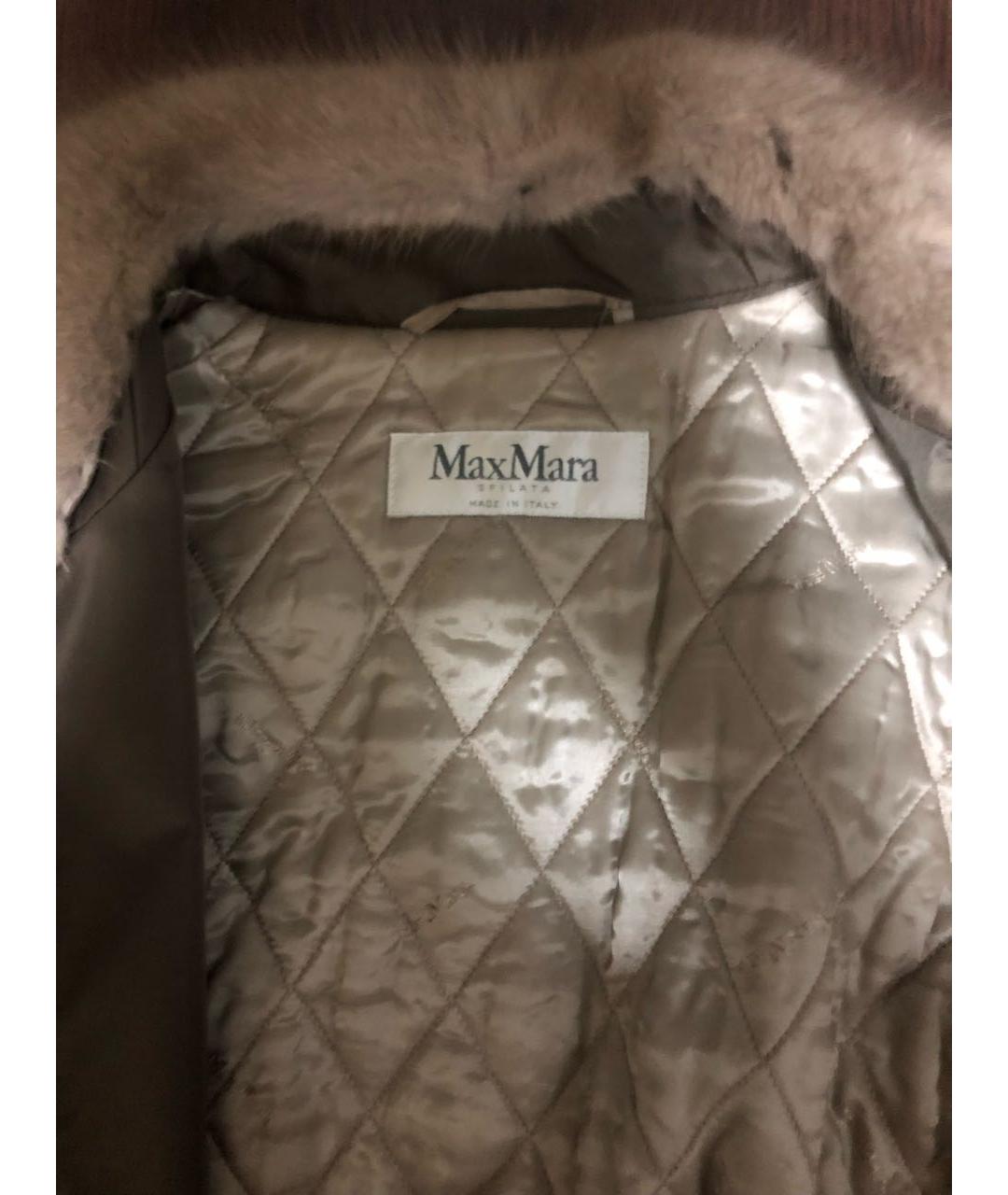 MAX MARA Хаки шерстяная куртка, фото 3