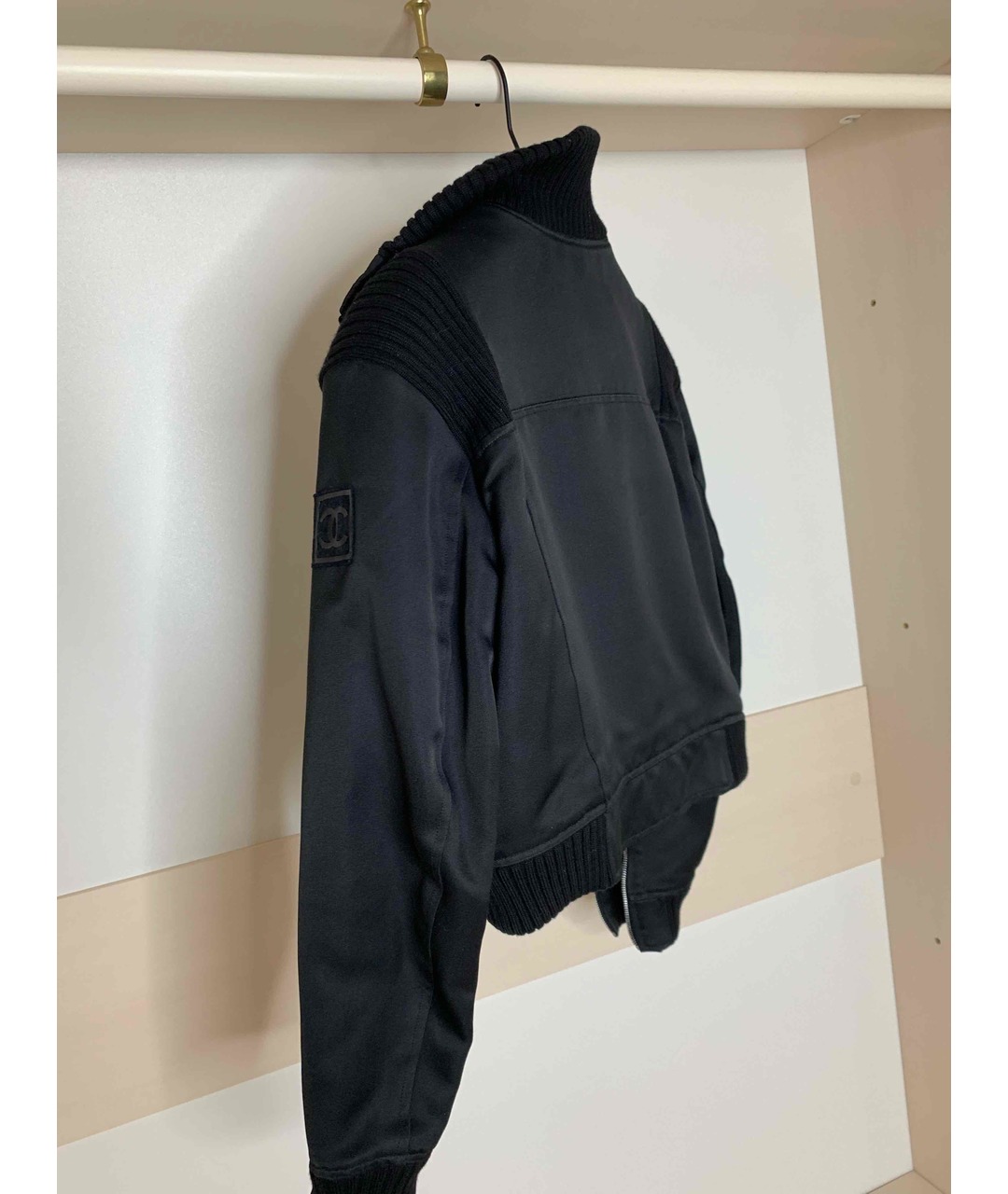 CHANEL PRE-OWNED Черная куртка, фото 2