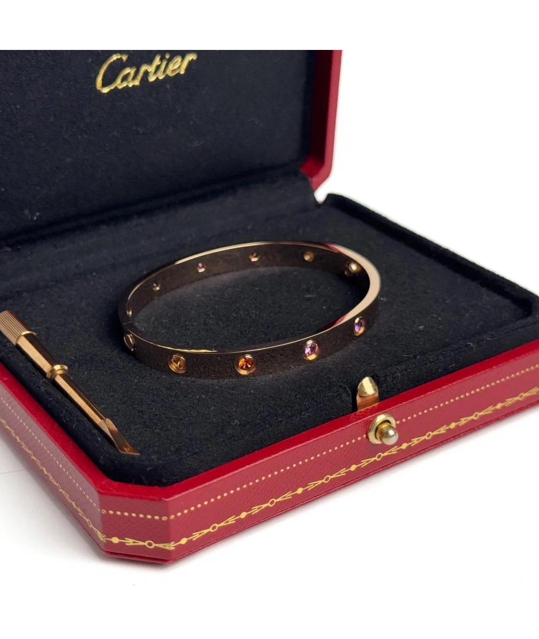 CARTIER Мульти браслет из розового золота, фото 3