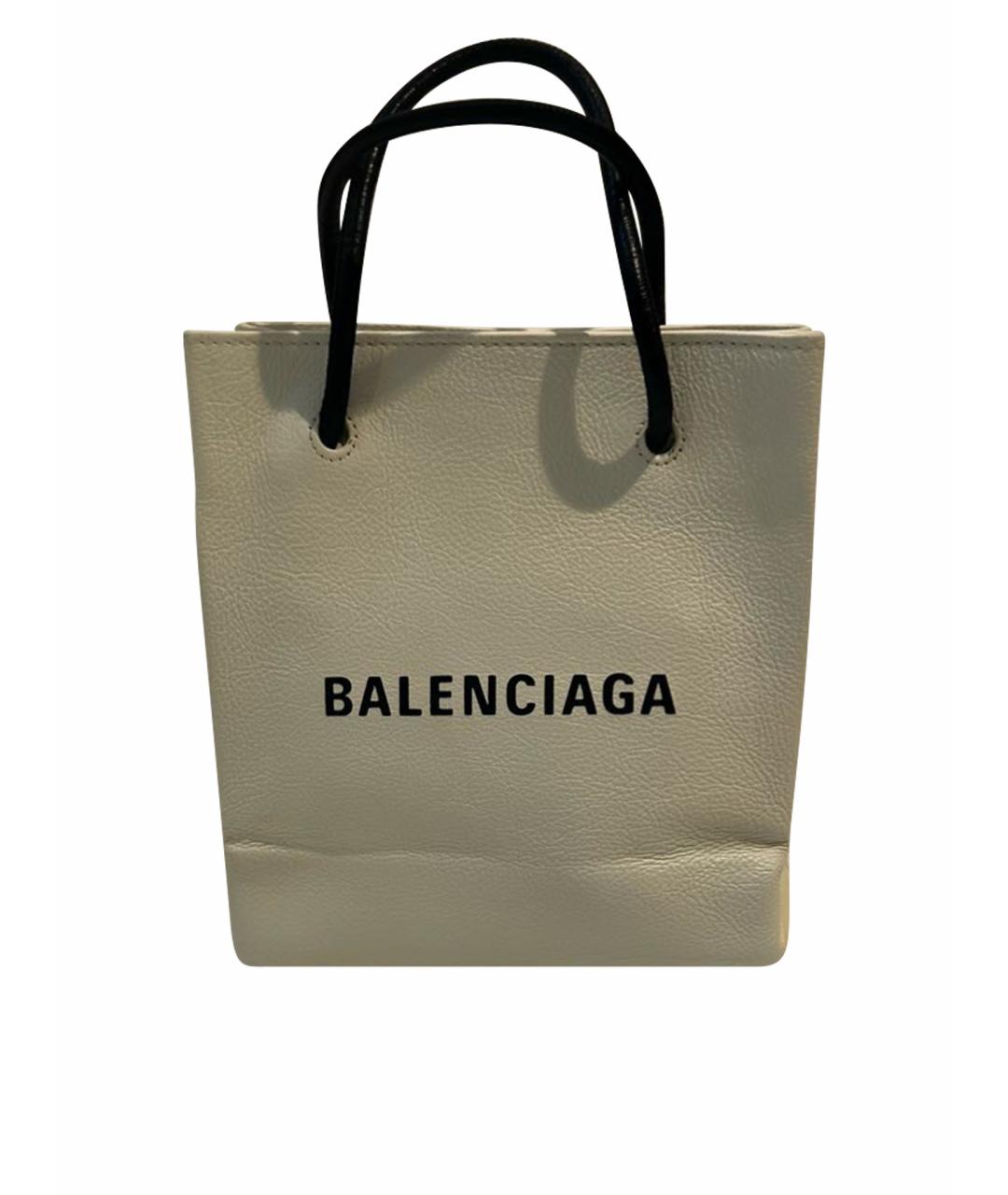 BALENCIAGA Бежевая сумка тоут, фото 1