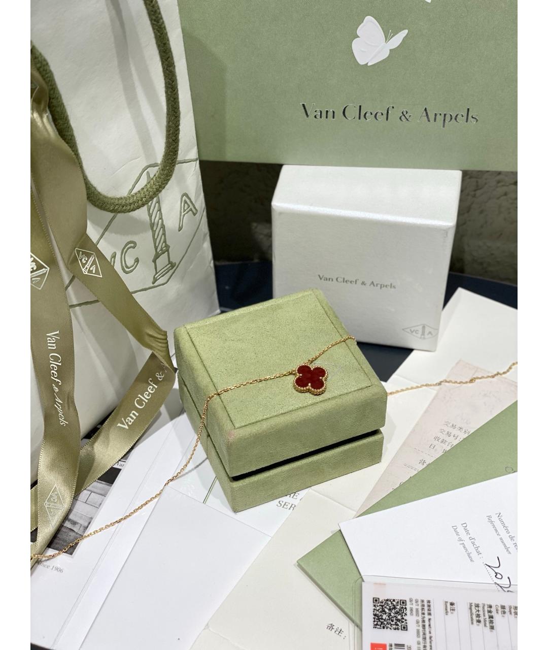 VAN CLEEF & ARPELS Золотое колье из розового золота, фото 6