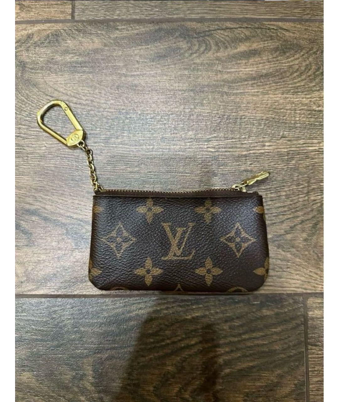 LOUIS VUITTON Коричневая ключница, фото 2