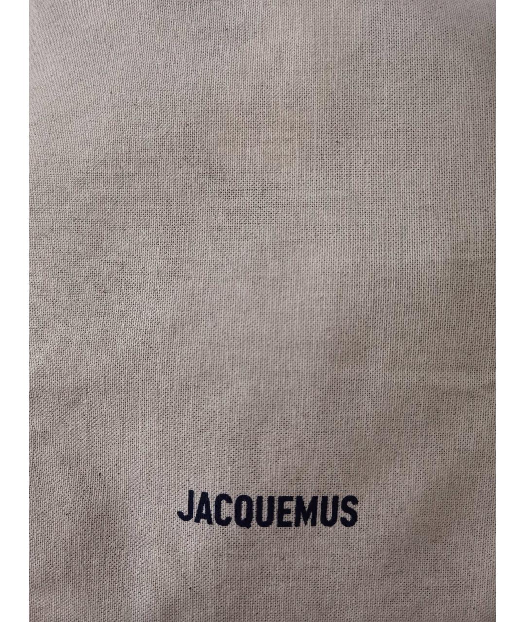 JACQUEMUS Синяя хлопковая панама, фото 2