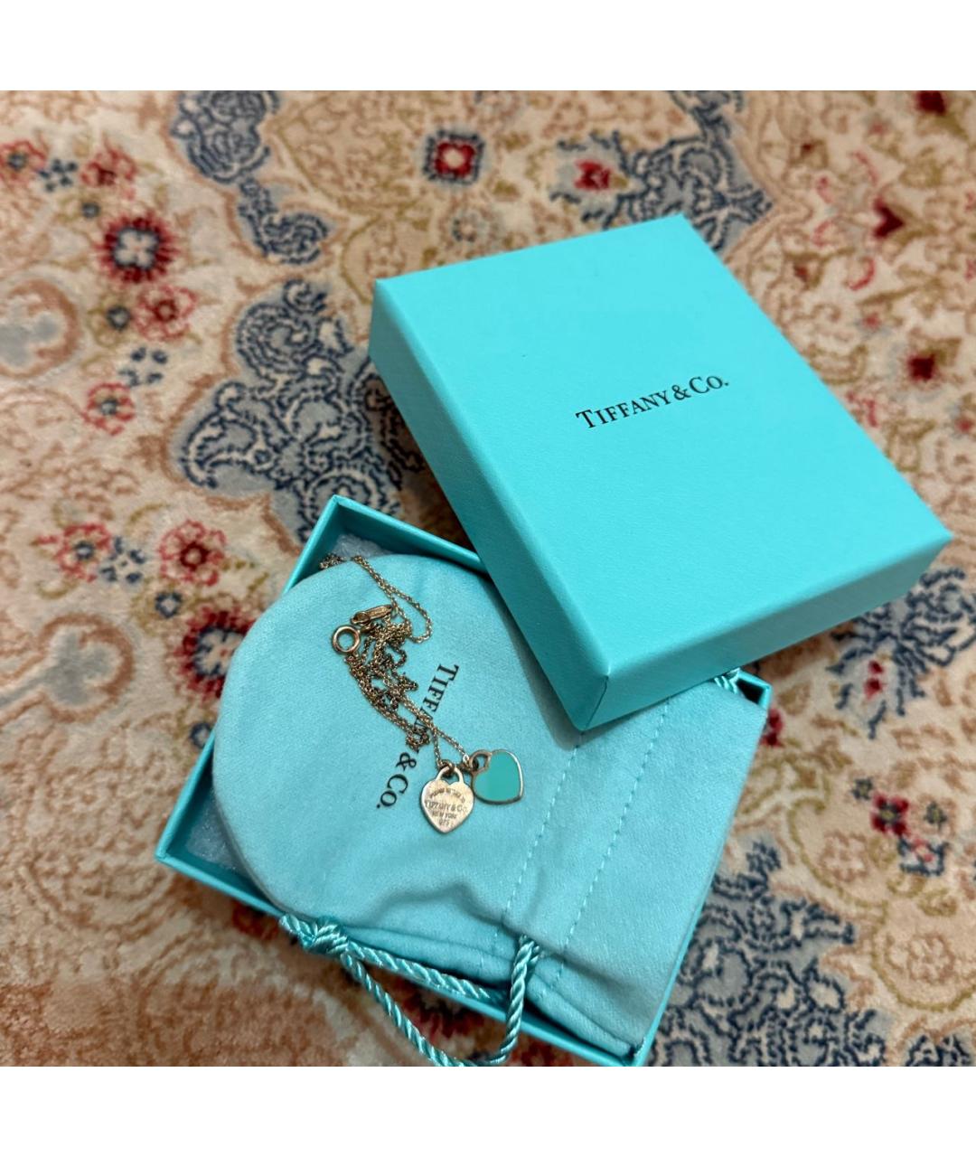 TIFFANY&CO Бирюзовая подвеска, фото 2