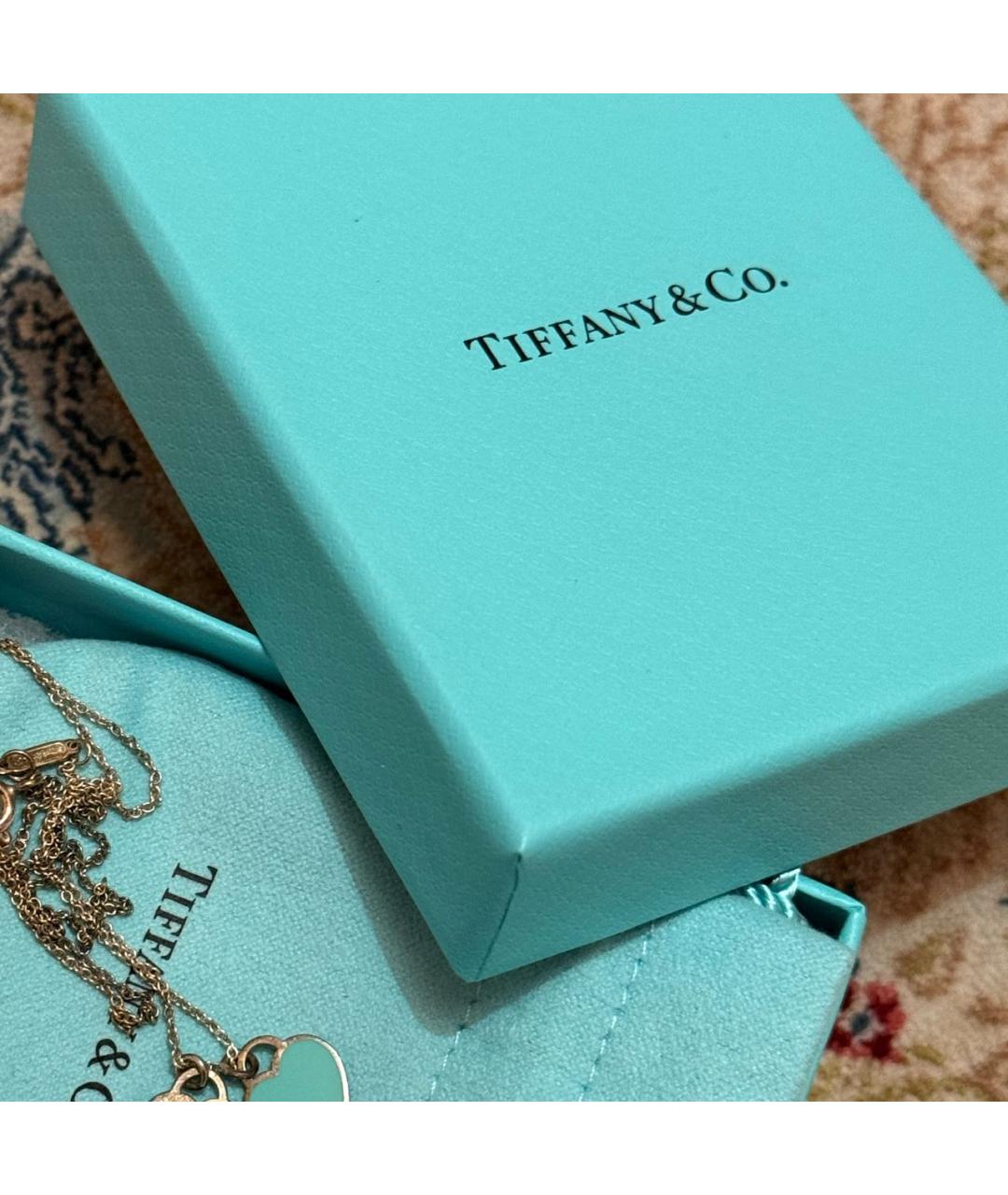 TIFFANY&CO Бирюзовая подвеска, фото 3