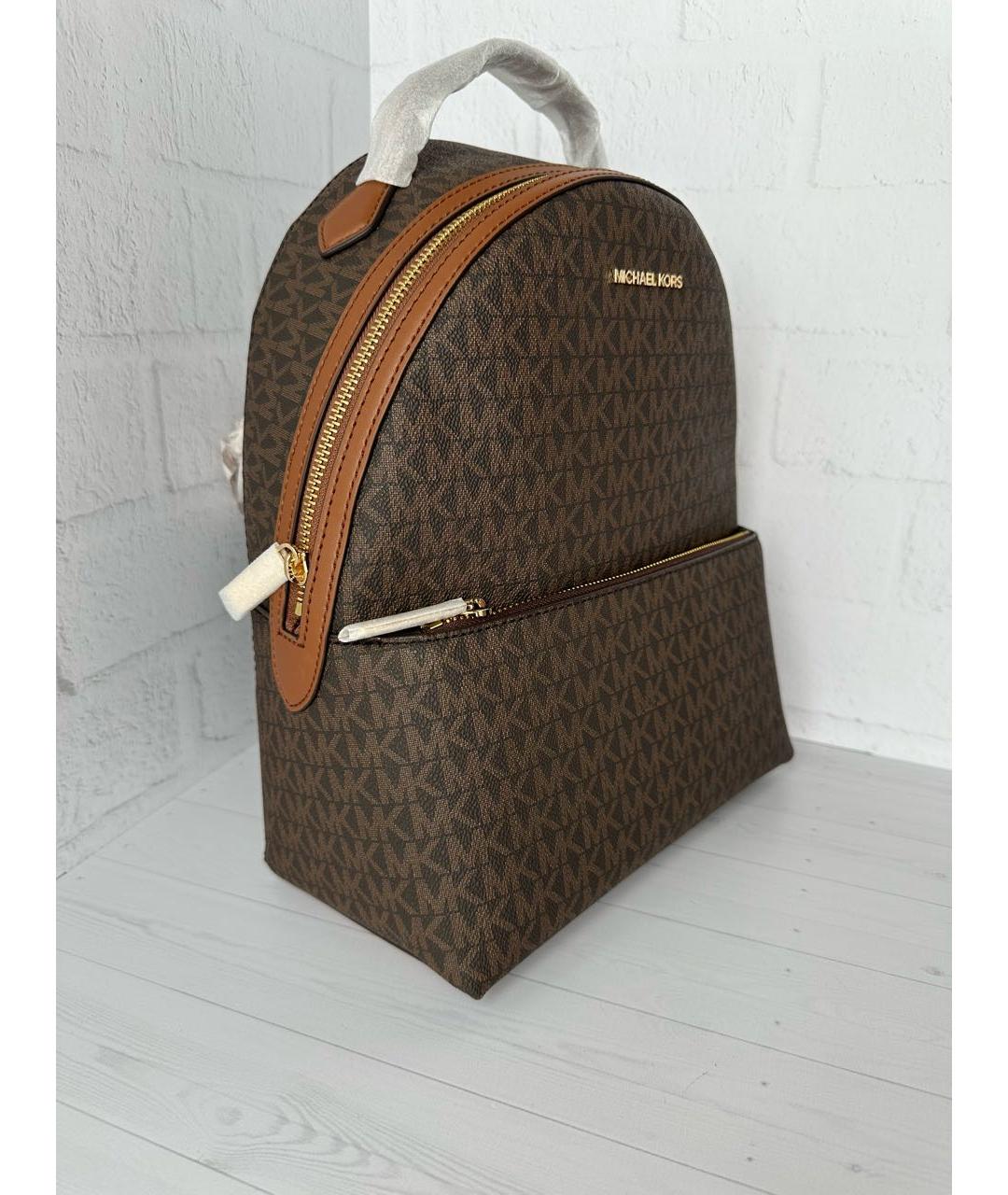 MICHAEL KORS Коричневый рюкзак, фото 2