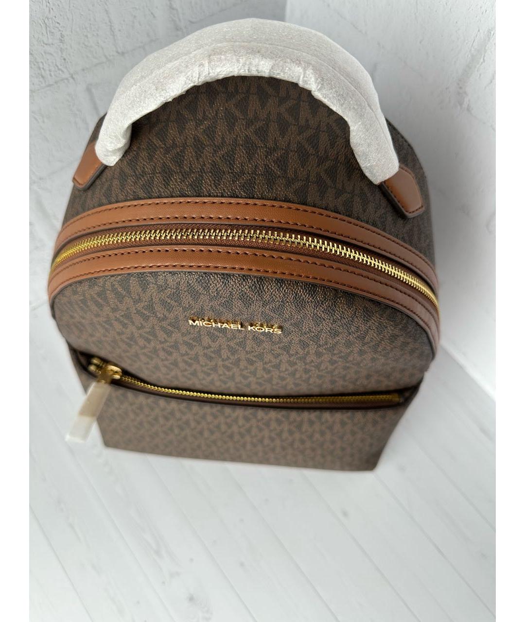 MICHAEL KORS Коричневый рюкзак, фото 8