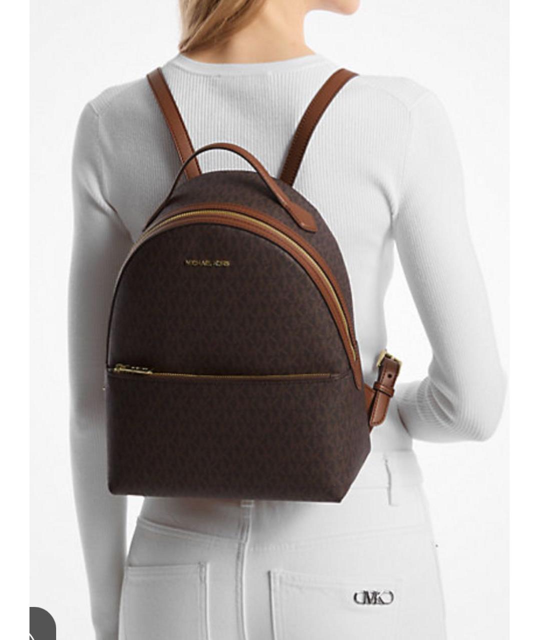 MICHAEL KORS Коричневый рюкзак, фото 5
