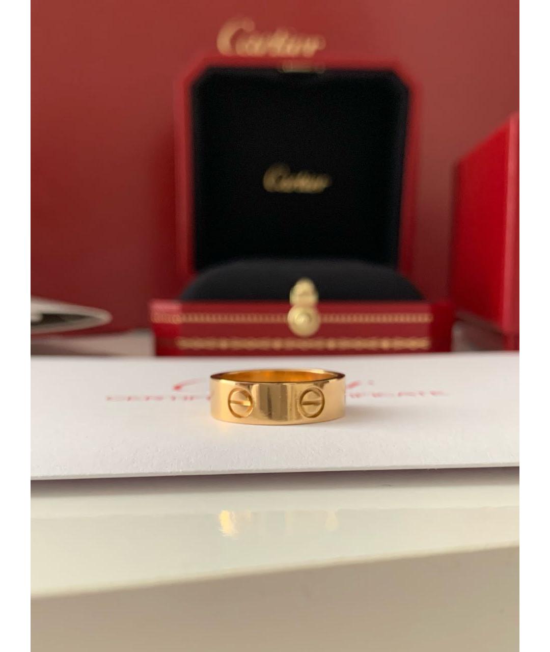 CARTIER Золотое кольцо из желтого золота, фото 4