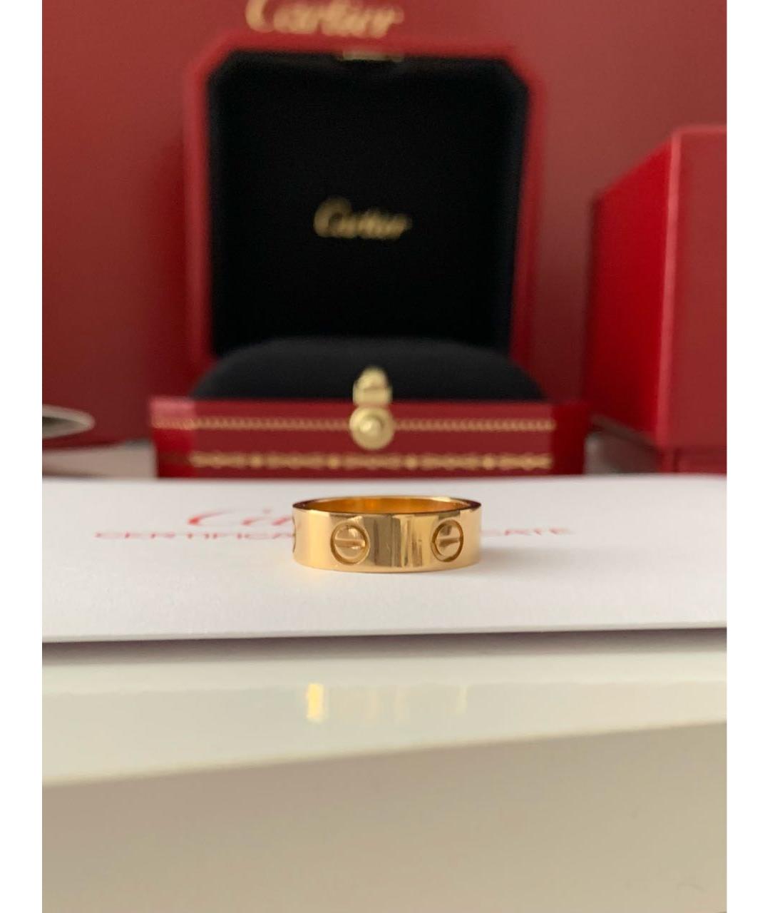 CARTIER Золотое кольцо из желтого золота, фото 6