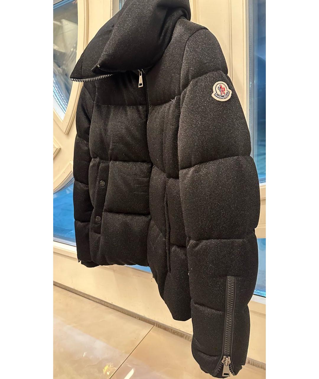 MONCLER Черная куртка, фото 3