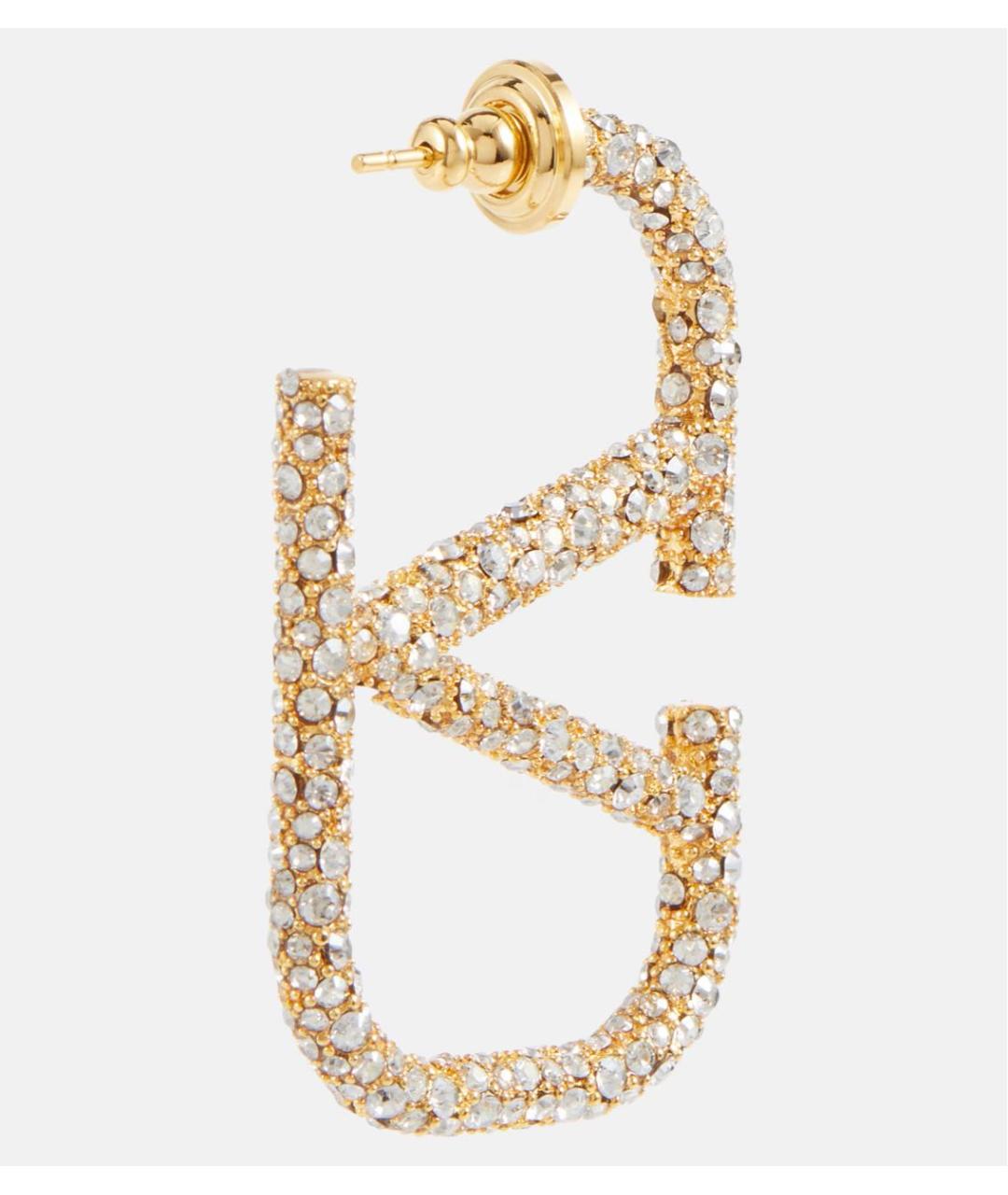 VALENTINO Золотые металлические серьги, фото 4