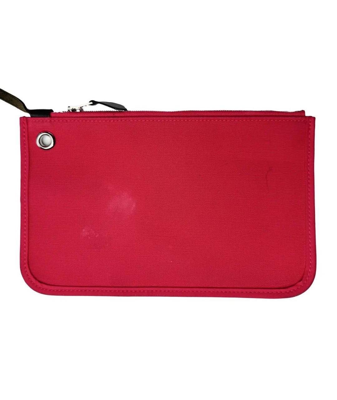 HERMES Розовая кожаная сумка через плечо, фото 8