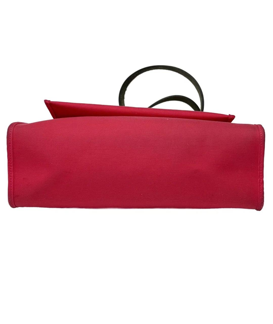 HERMES Розовая кожаная сумка через плечо, фото 3