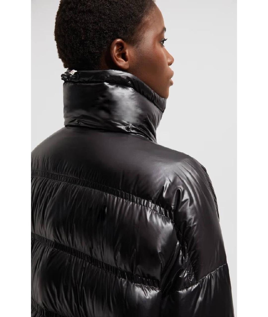 MONCLER Черный пуховик, фото 7