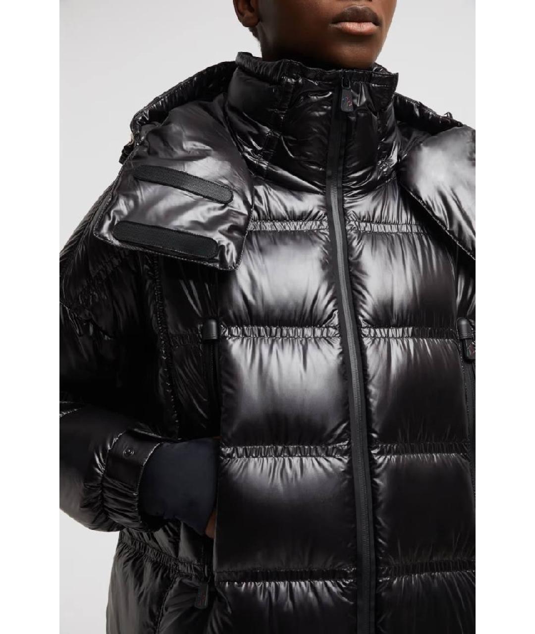 MONCLER Черный пуховик, фото 6