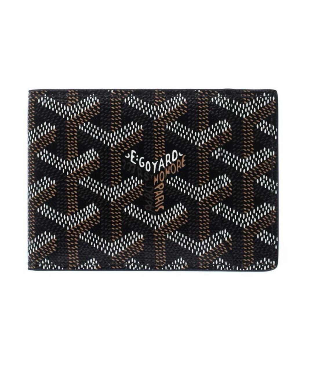 GOYARD Коричневый кожаный кошелек, фото 1
