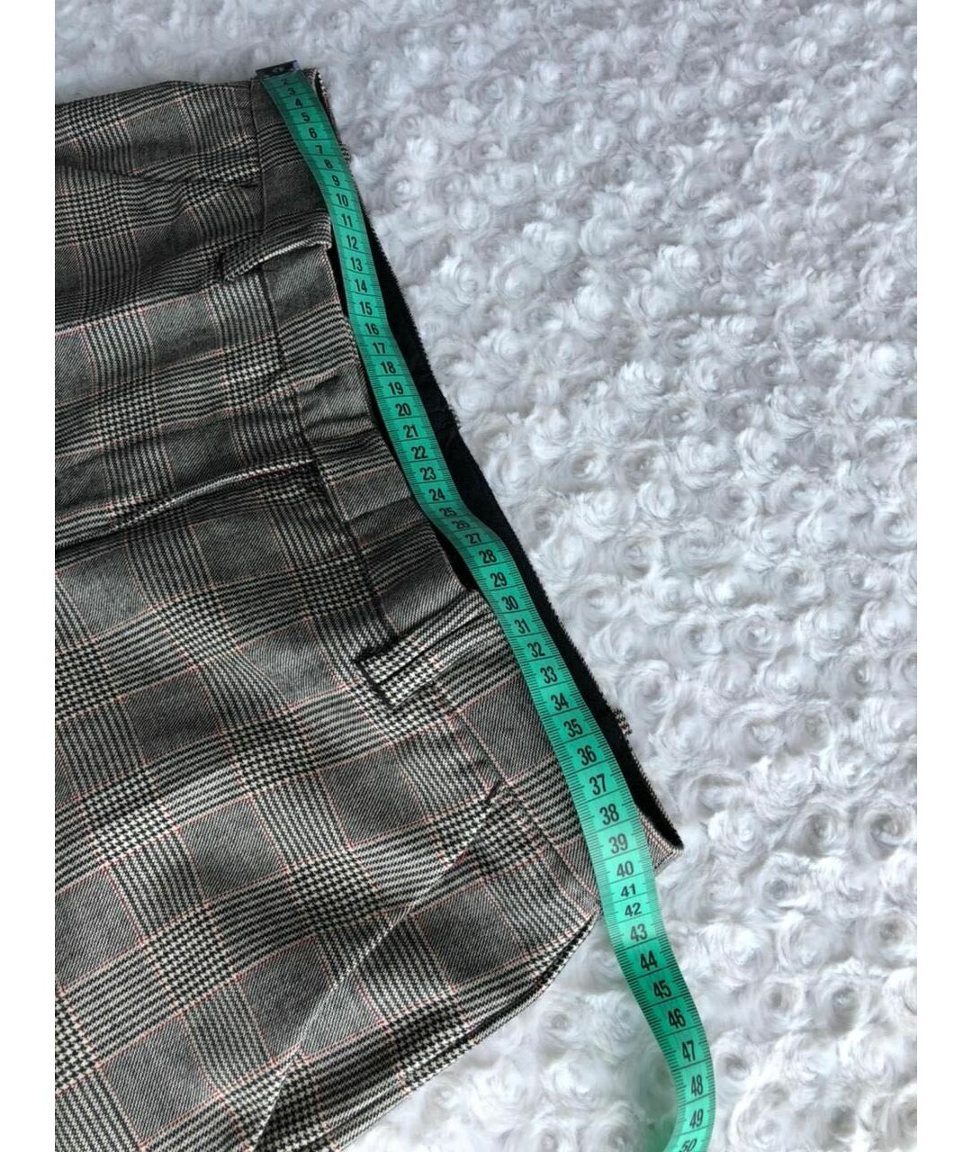 ICEBERG Серые шерстяные прямые брюки, фото 6