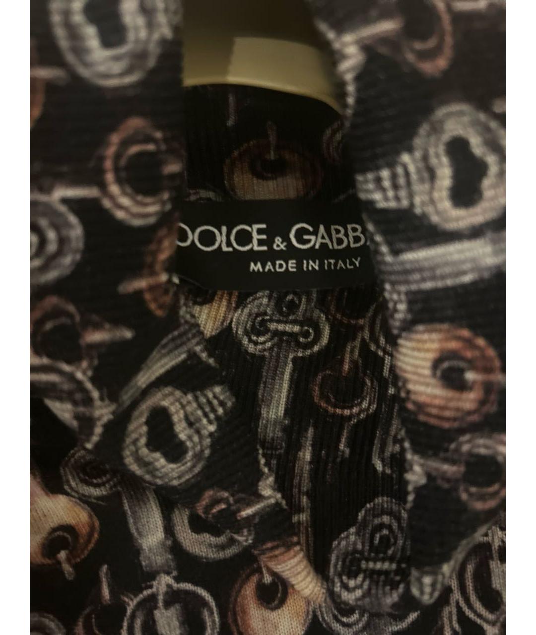 DOLCE&GABBANA Мульти кашемировая водолазка, фото 4