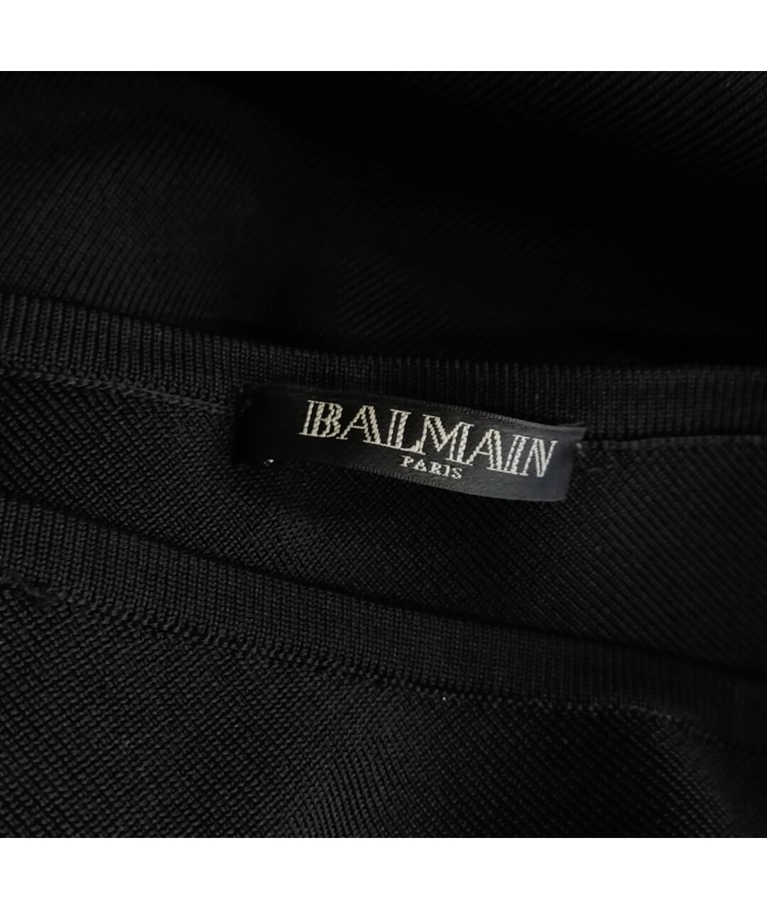 BALMAIN Черное платье, фото 4