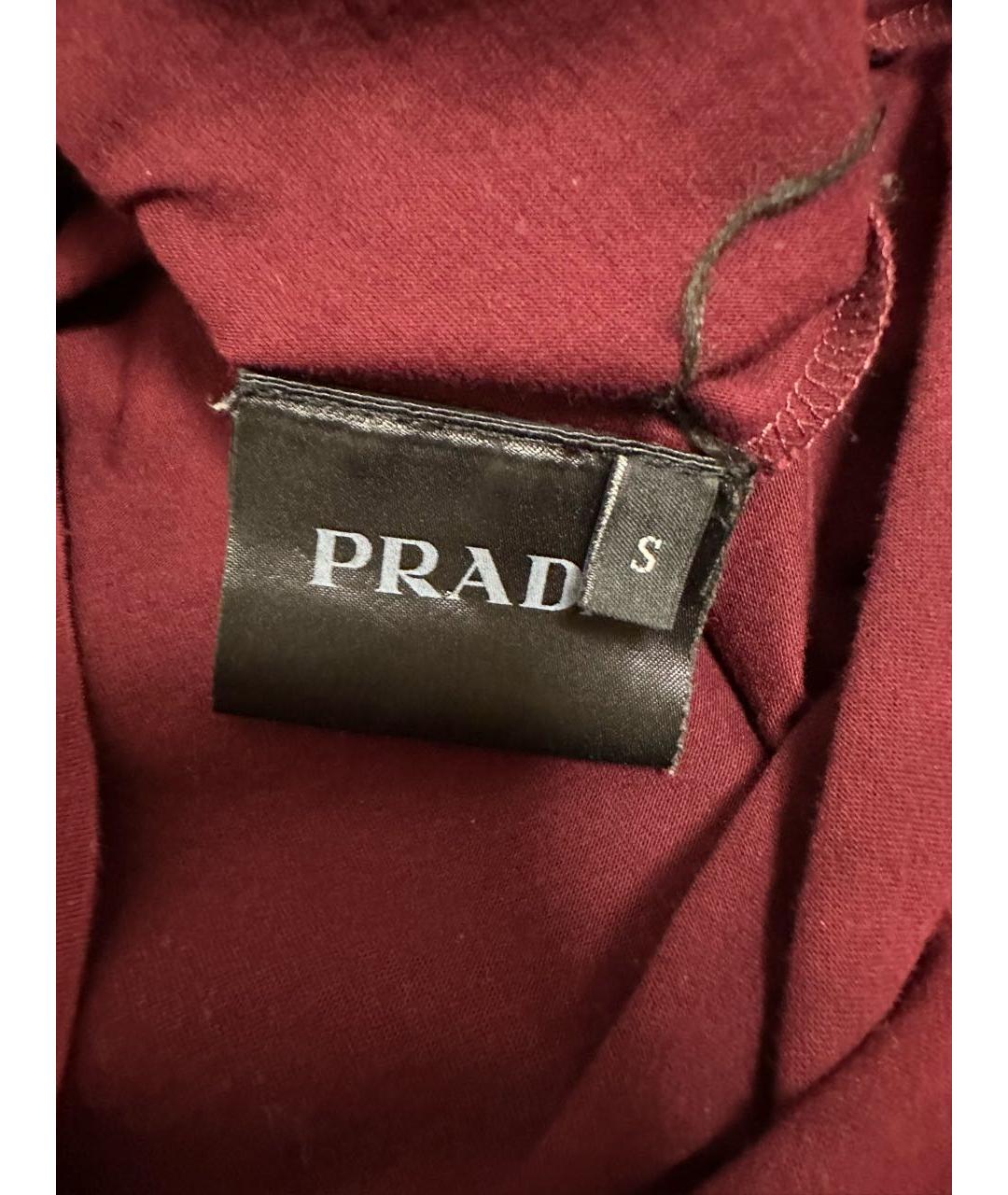 PRADA Хлопковая футболка, фото 4