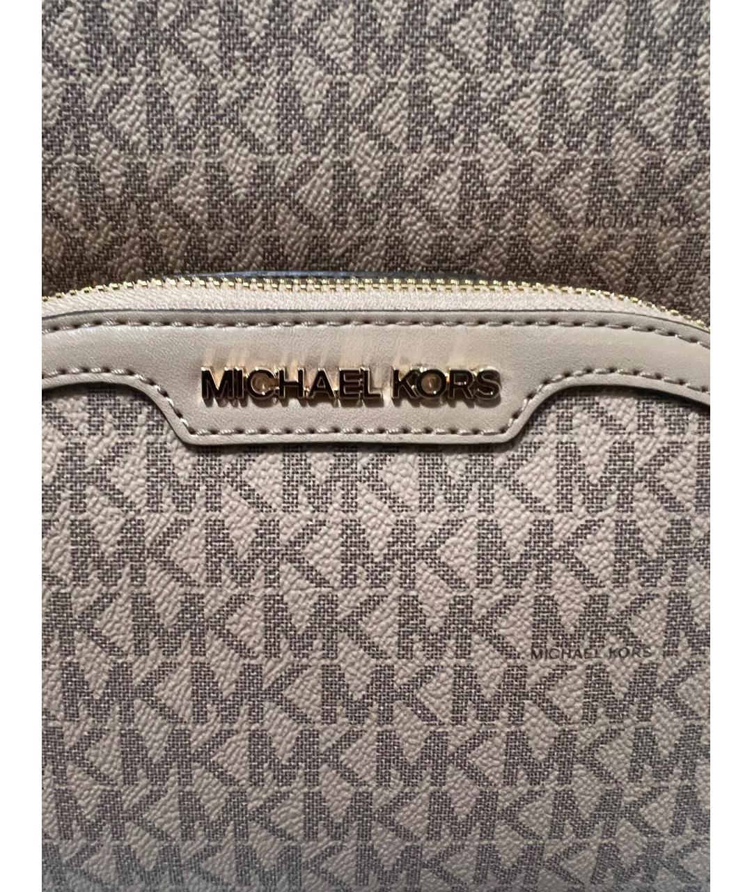 MICHAEL KORS Коричневый рюкзак, фото 3