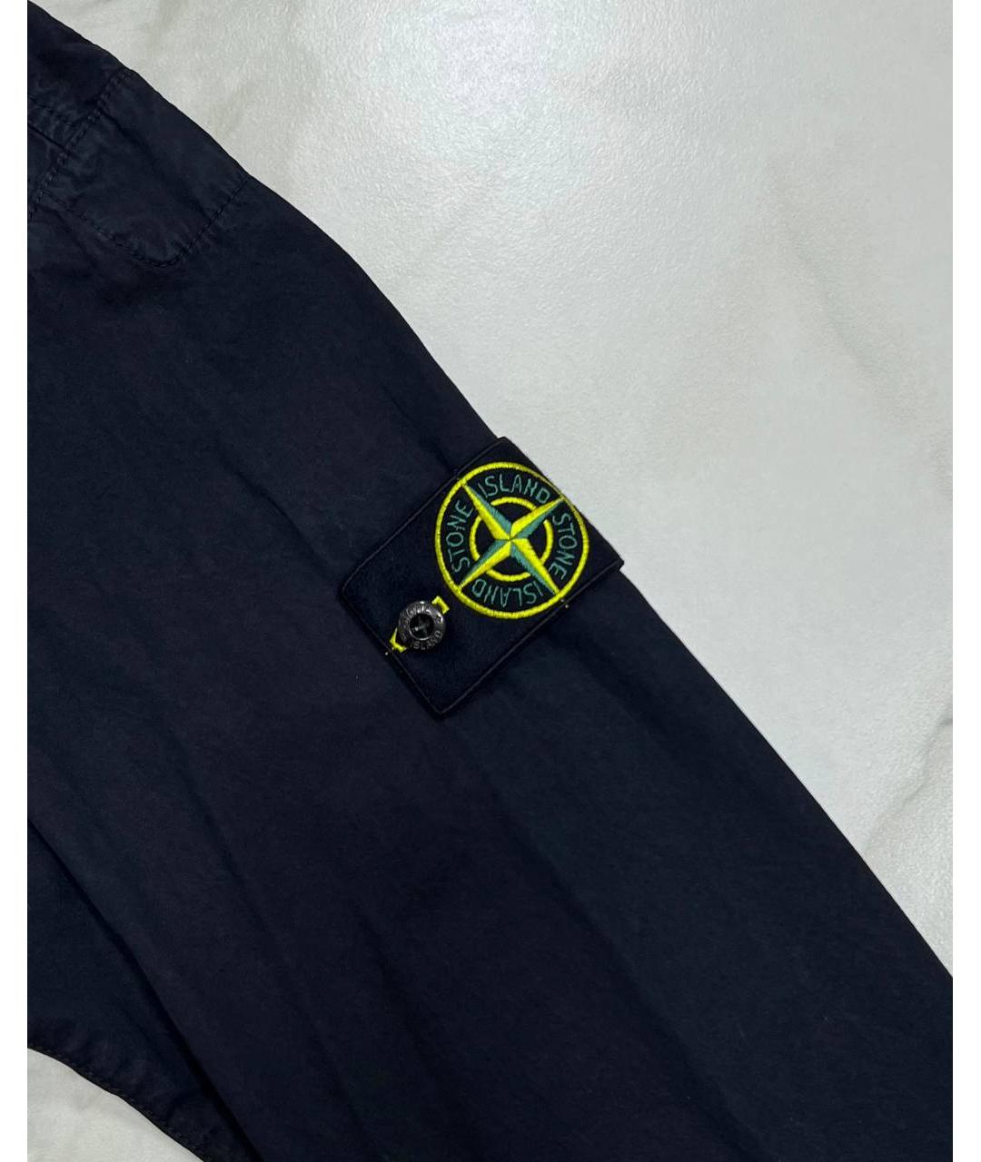 STONE ISLAND Черная куртка, фото 3