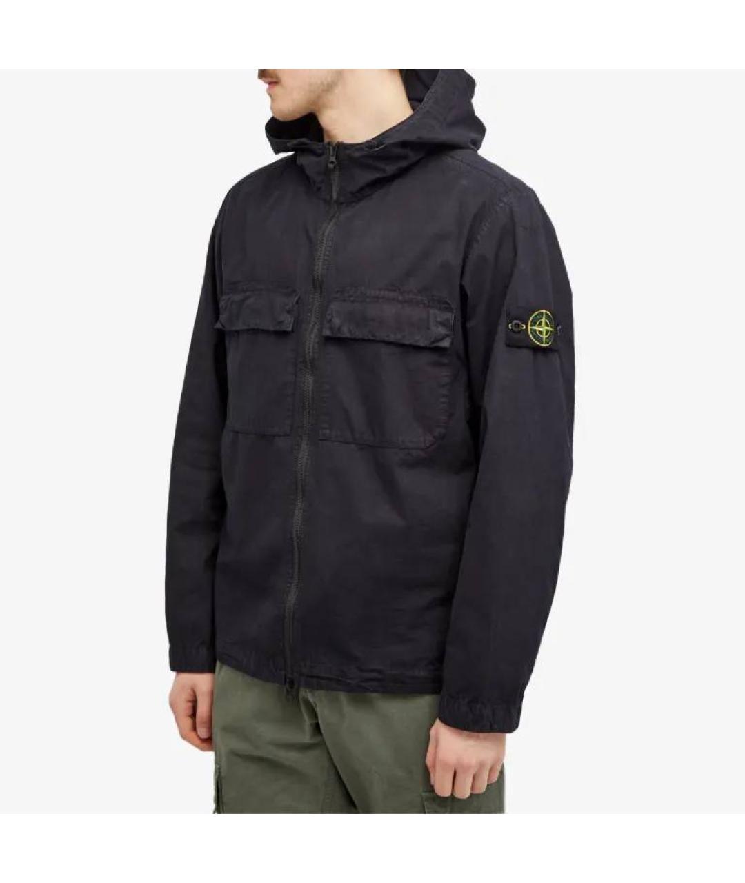 STONE ISLAND Черная куртка, фото 9