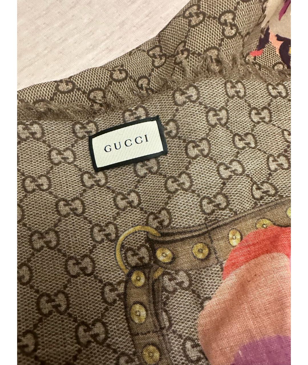 GUCCI Мульти шарф, фото 3