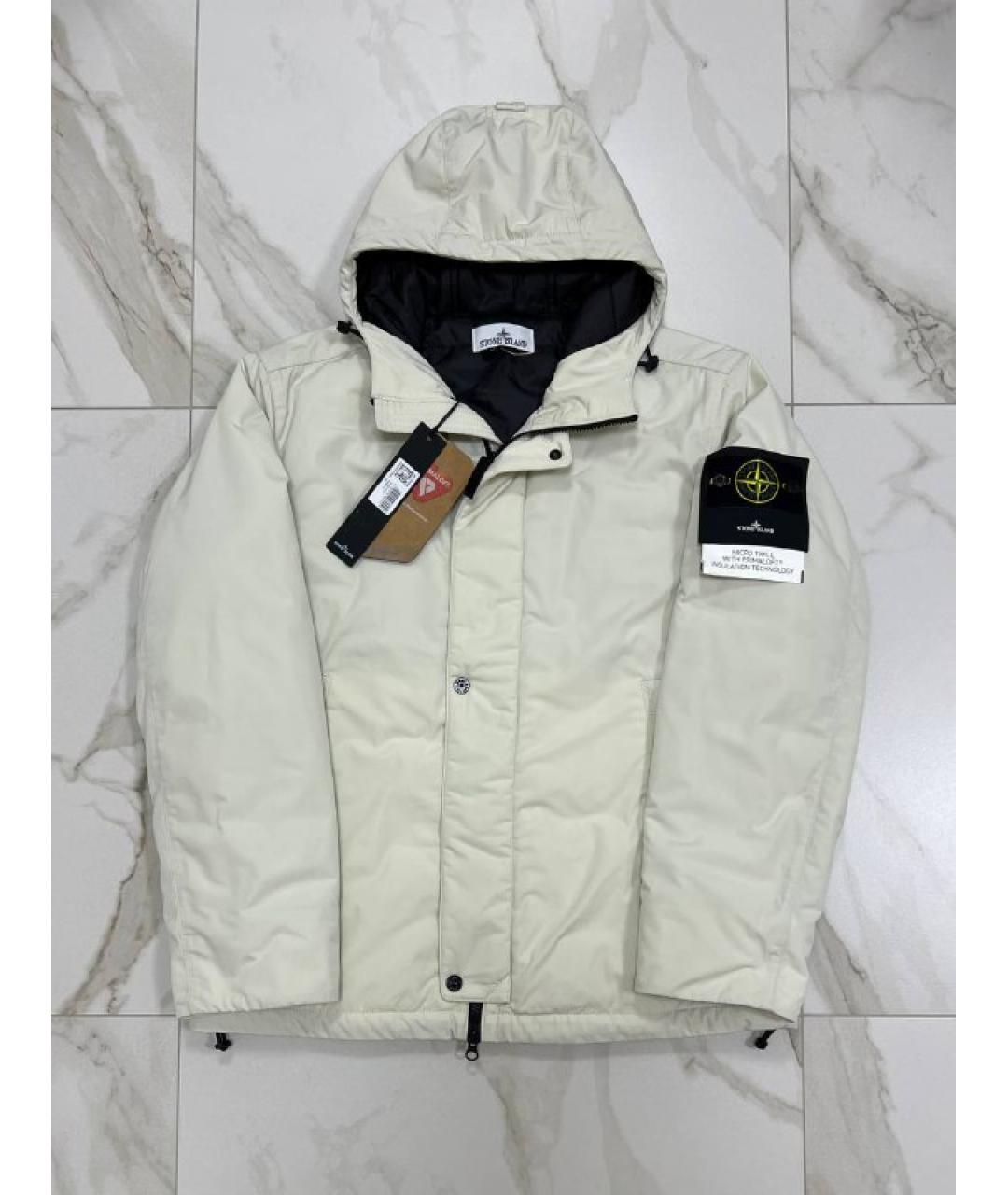 STONE ISLAND Бежевая куртка, фото 10