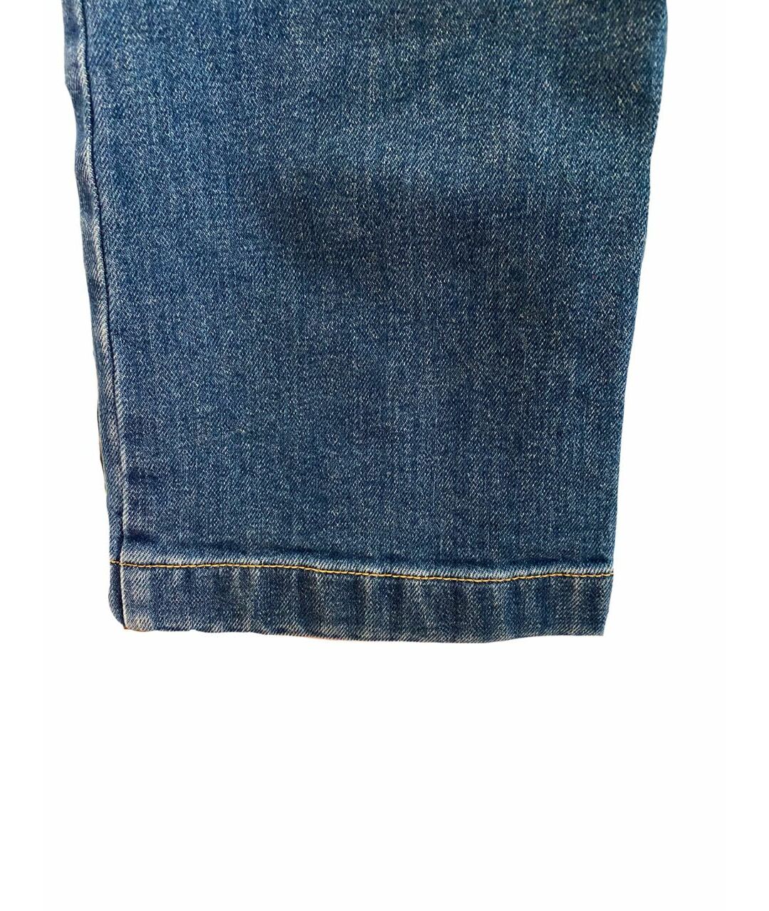 LOUIS VUITTON PRE-OWNED Синие хлопковые джинсы клеш, фото 4