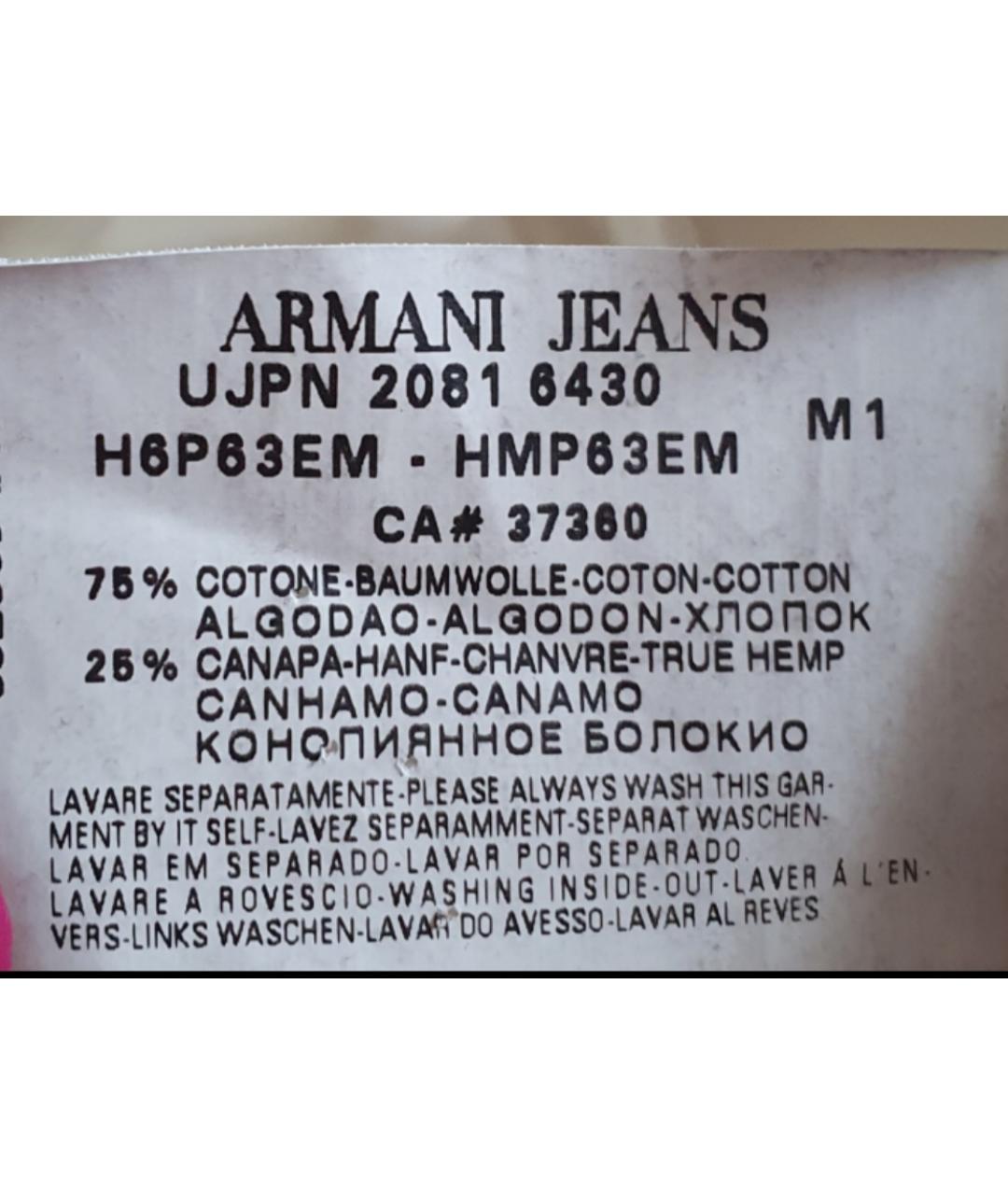 ARMANI JEANS Белые прямые джинсы, фото 7