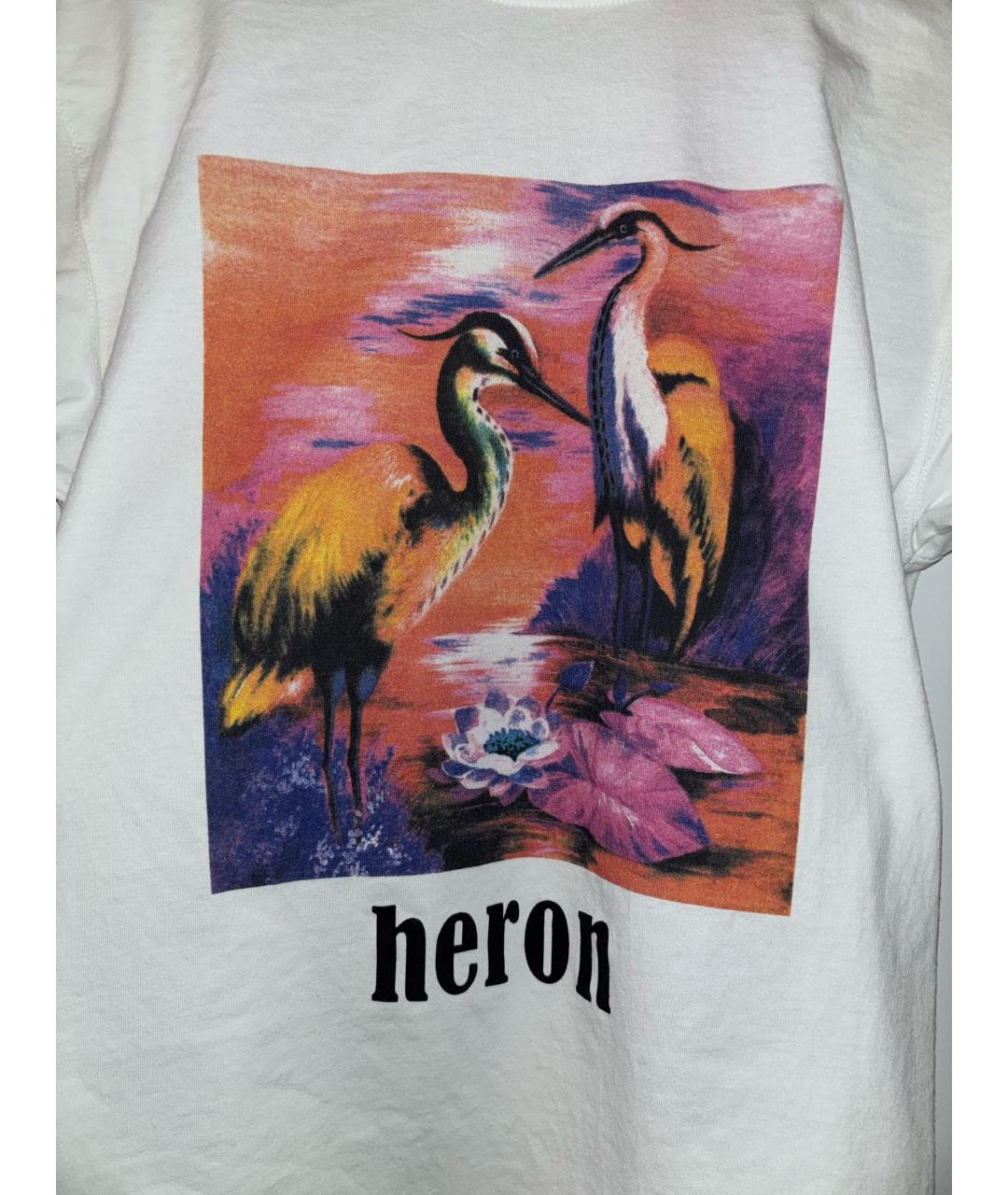 HERON PRESTON Белая футболка, фото 3