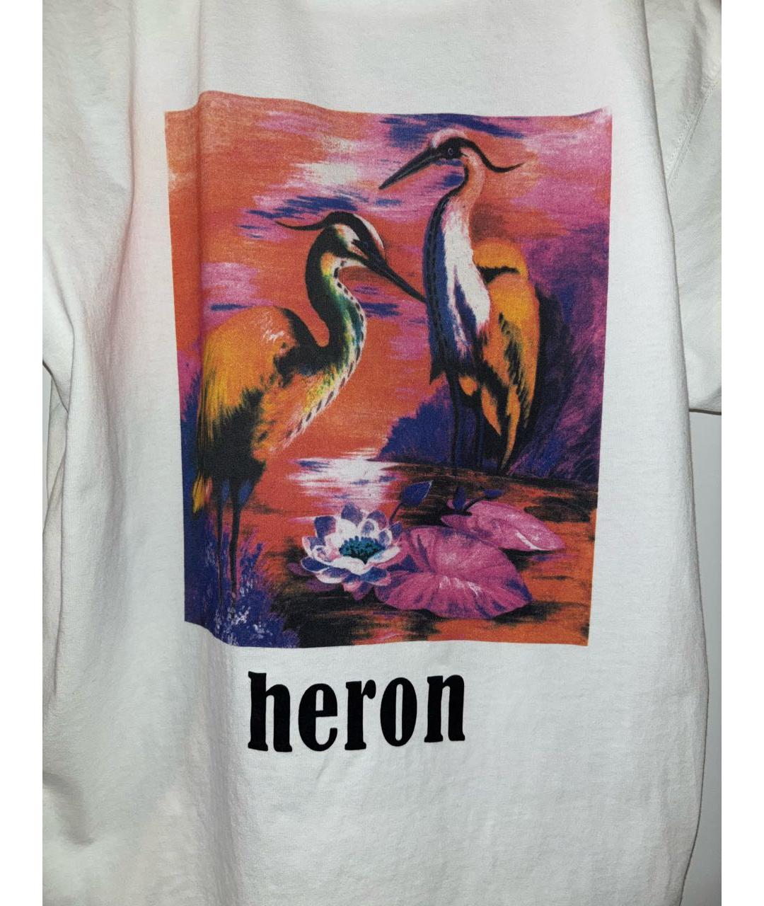 HERON PRESTON Белая футболка, фото 3