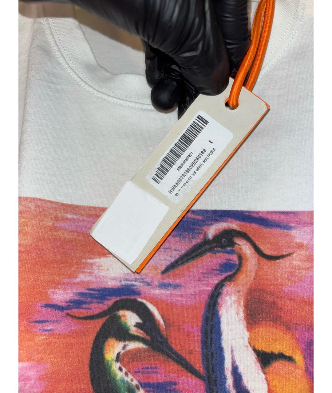 HERON PRESTON Белая футболка, фото 7