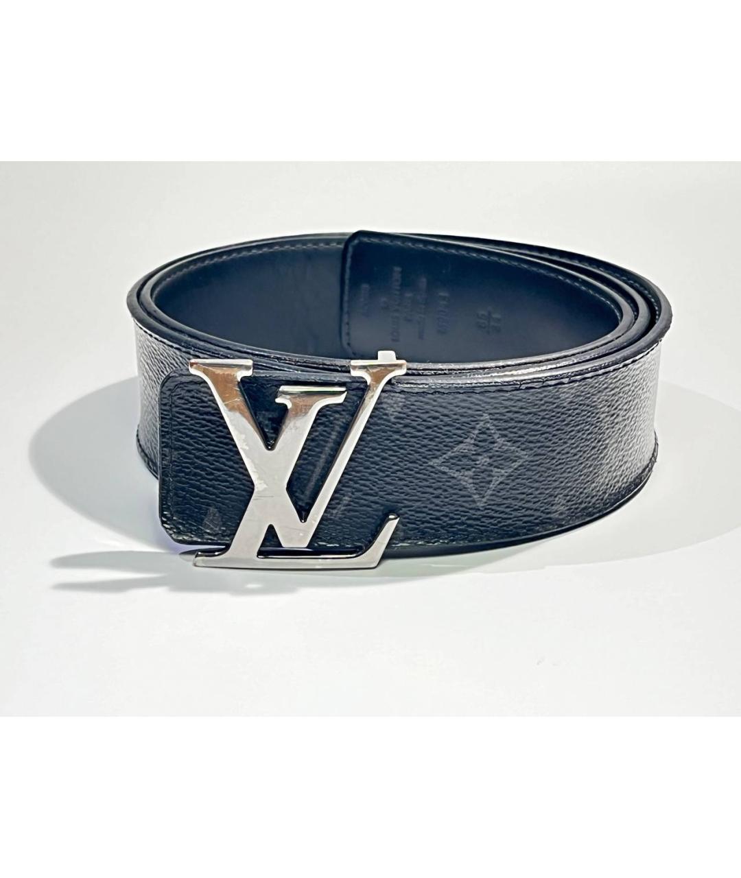 LOUIS VUITTON Черный ремень, фото 6