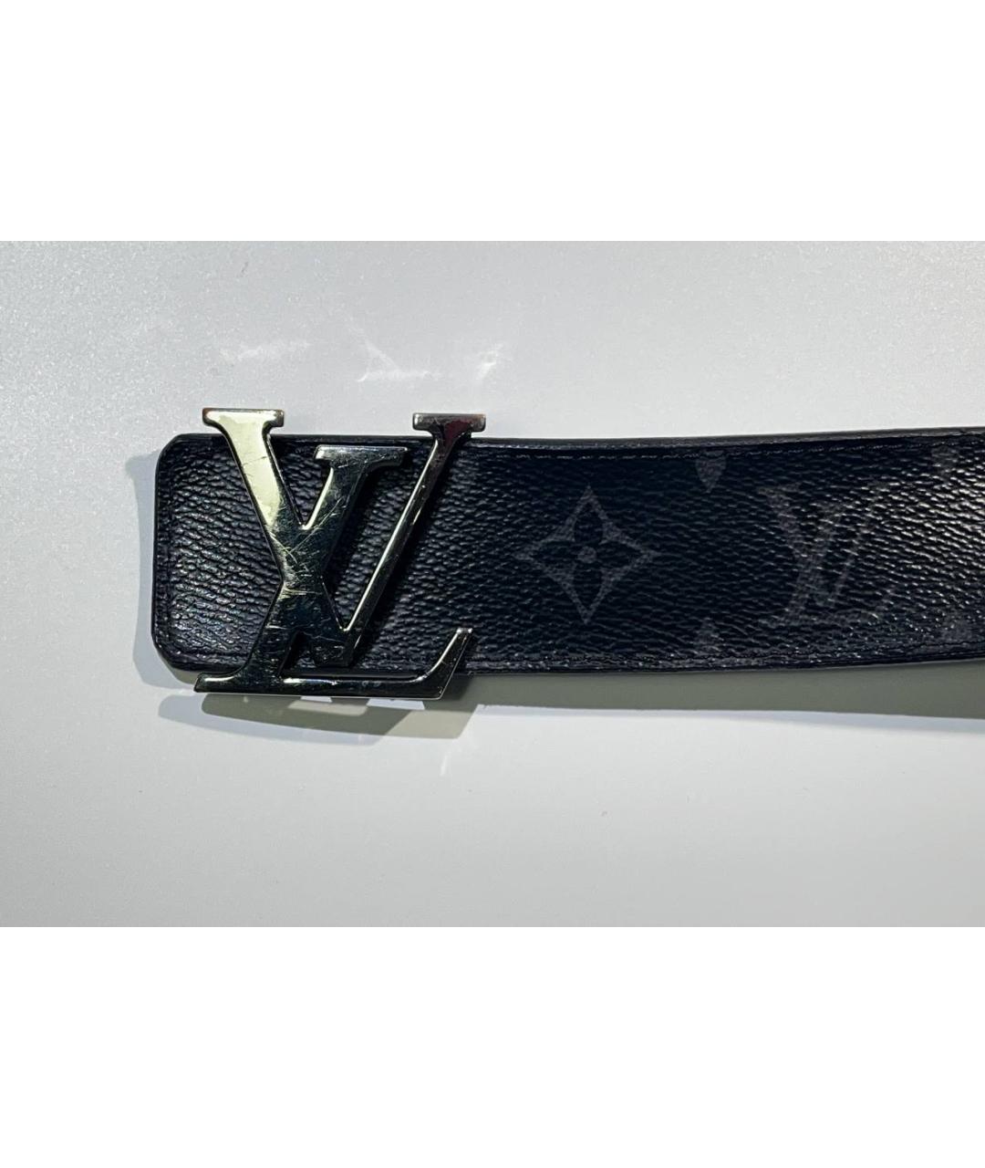 LOUIS VUITTON Черный ремень, фото 2