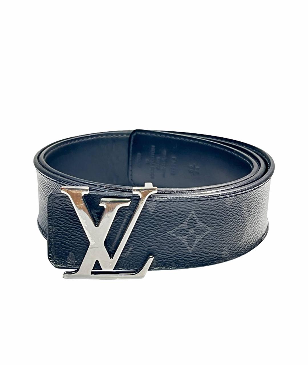 LOUIS VUITTON Черный ремень, фото 1