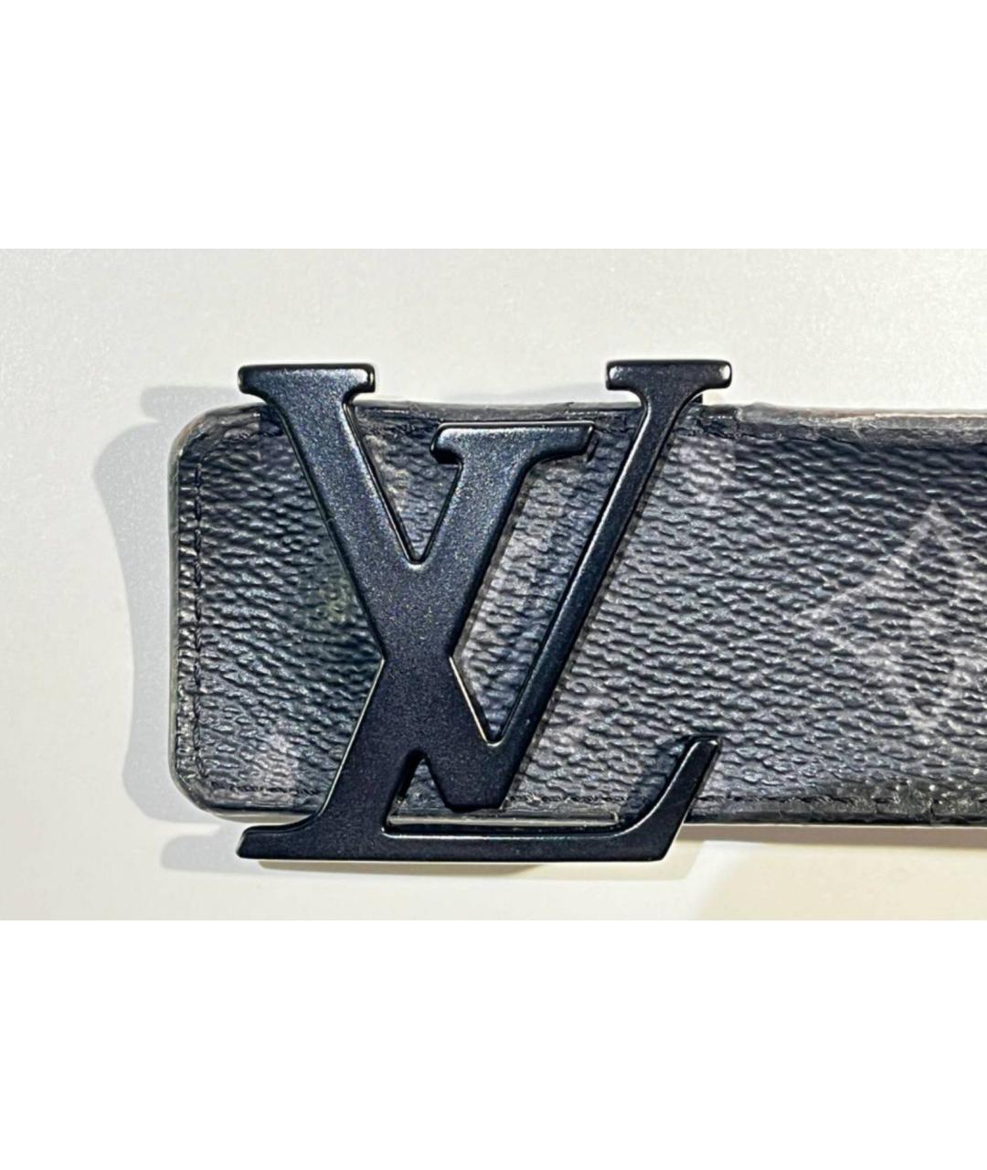 LOUIS VUITTON Черный ремень, фото 2