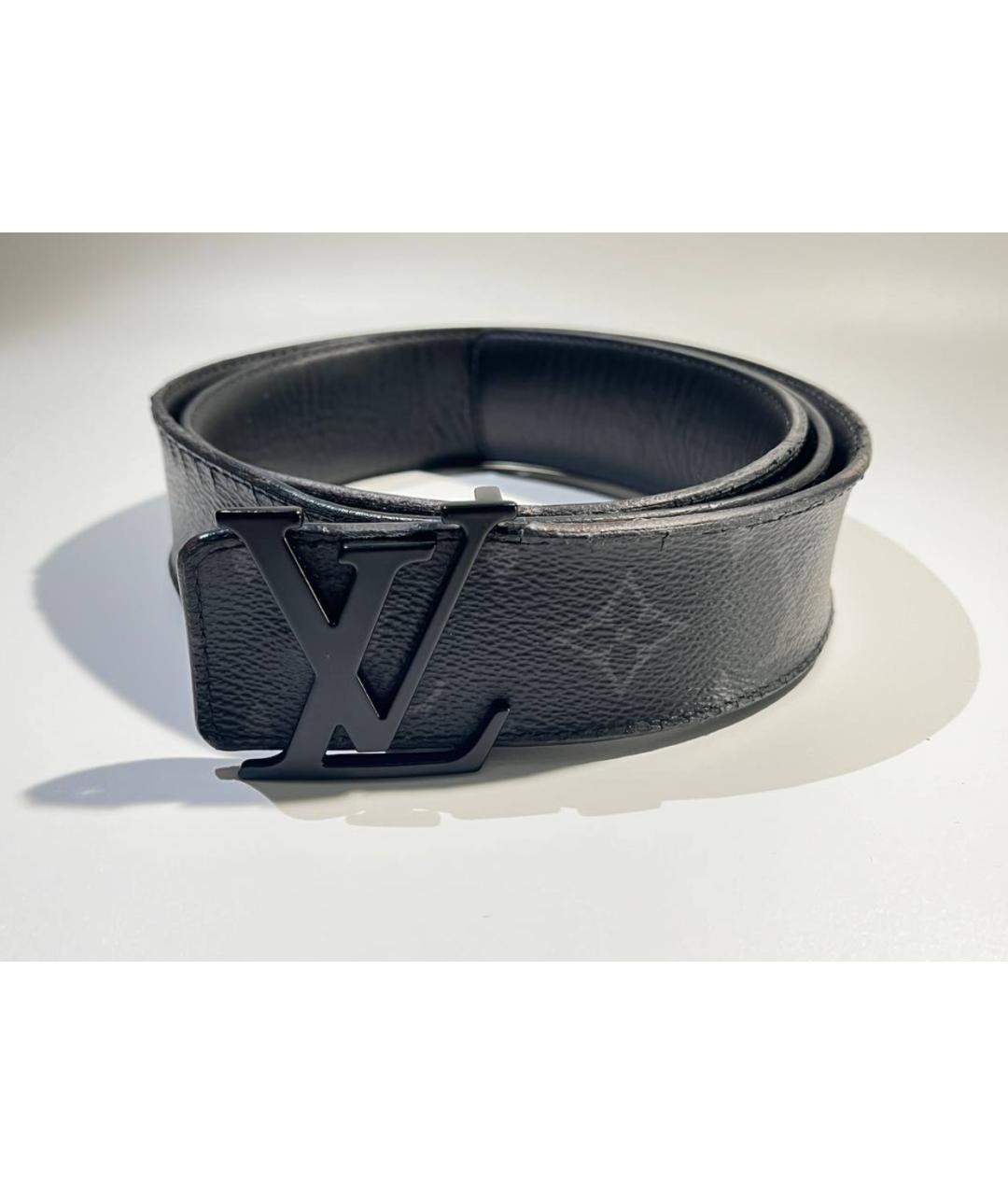 LOUIS VUITTON Черный ремень, фото 8
