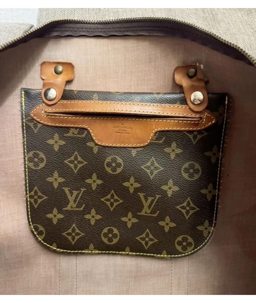 LOUIS VUITTON Коричневая дорожная/спортивная сумка, фото 8