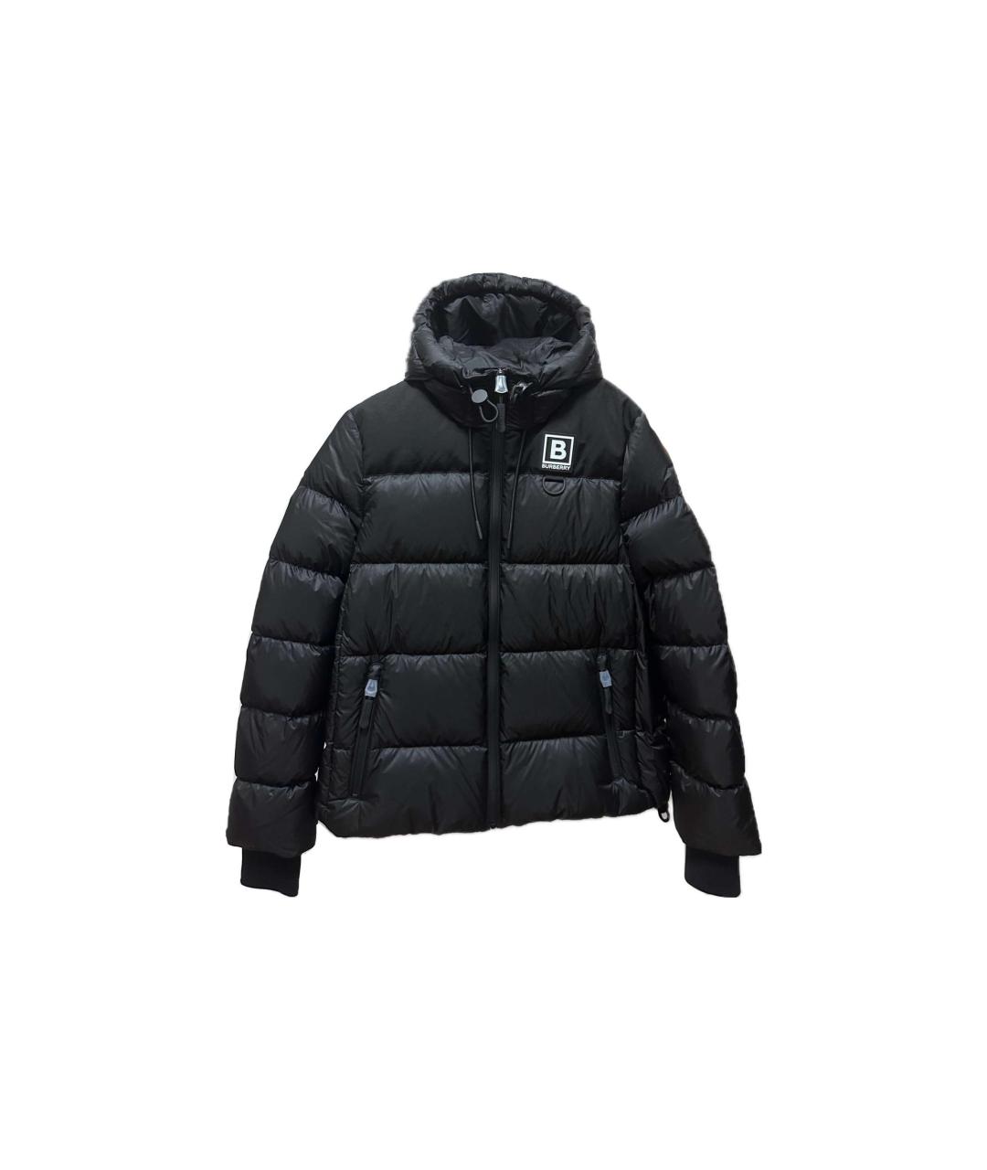 BURBERRY Черный пуховик, фото 2