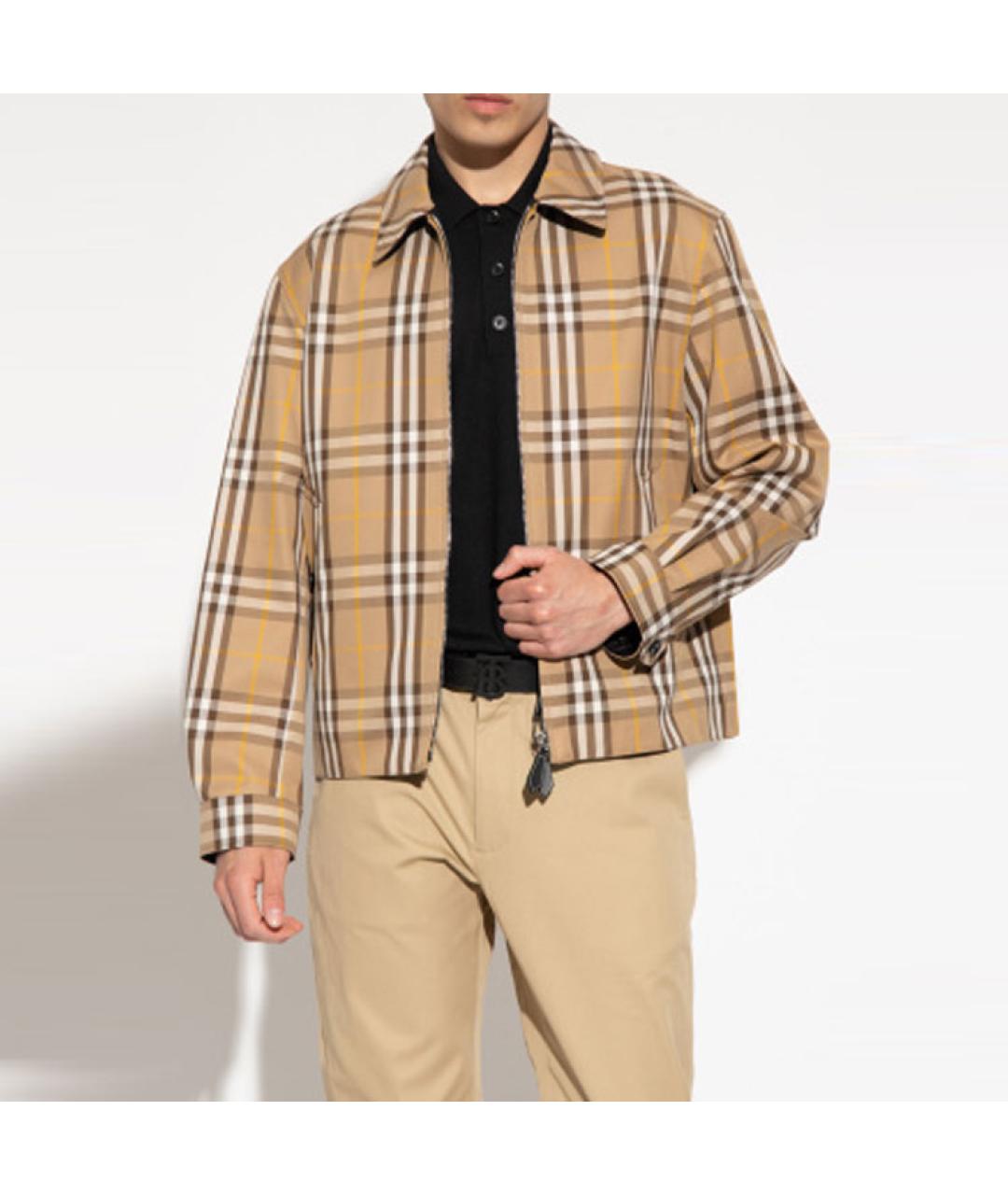 BURBERRY Коричневая куртка, фото 4