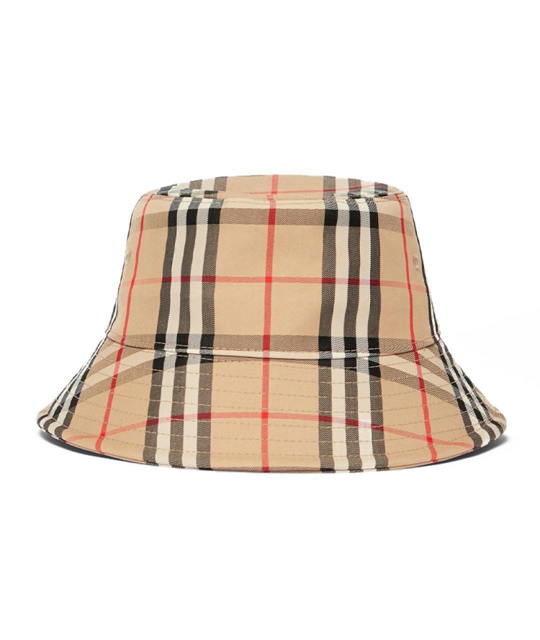 BURBERRY Бежевая хлопковая панама, фото 1