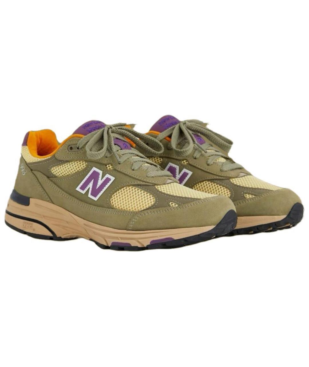 NEW BALANCE Зеленые кроссовки, фото 4